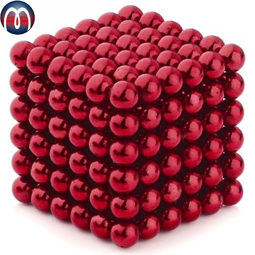 Neo Cubes 216 pieces O 5 mm Magnetic Balls red Sphere magnets Neodymium Magnosphere Shop